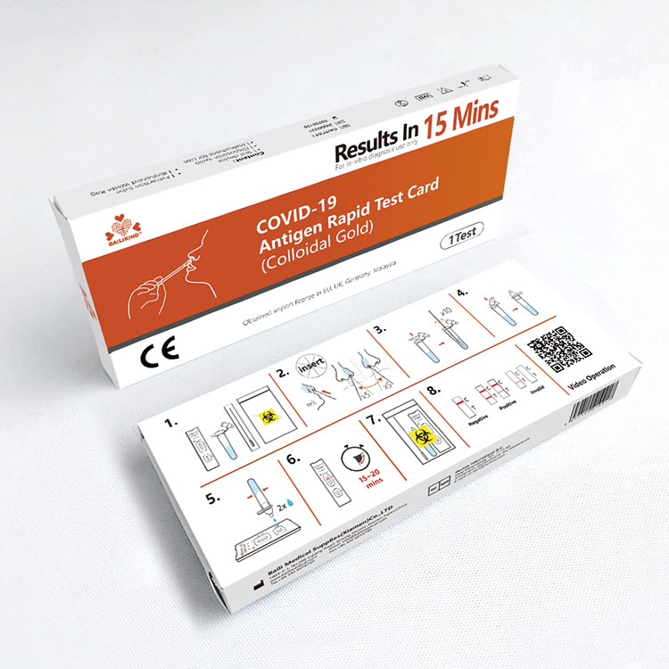 Baggrundsteknologi for nye coronavirus (COVID-19) antigendetektionskit