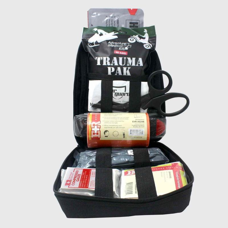 Black Emergency Kit Pouch: Bær det med dig, rejser med ro i sindet