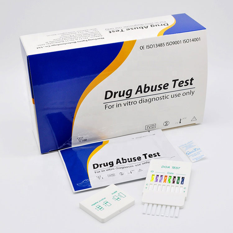 Godkendt Doa 8-i-1 Multi-panel Drug Of Abuse Test