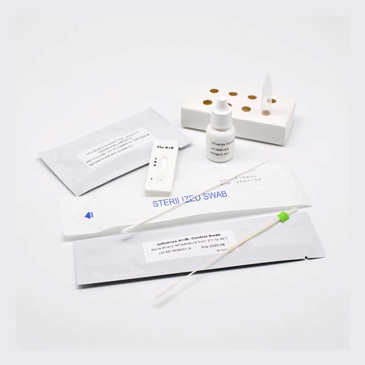 H1n1 influenzavirus A+b podning/nasal aspirat hurtig testkit