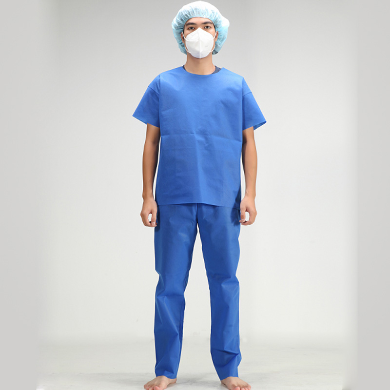 Medicinsk patient uigennemsigtige pyjamas-scrubs-uniformer