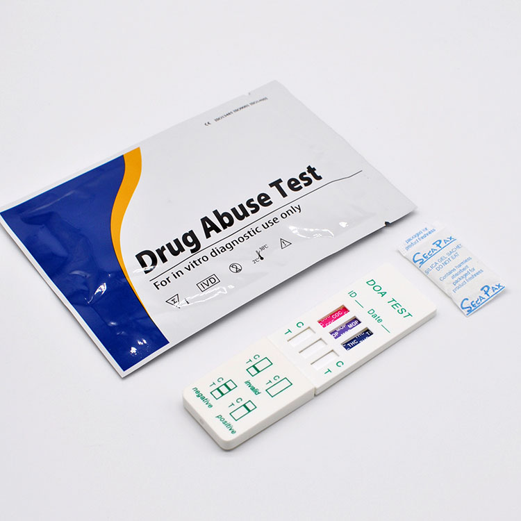 Multi Drug 3 I 1 Test Panel Drug Misbrug Test Kits