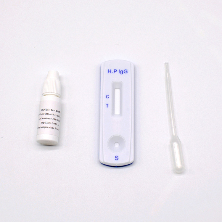 One Step H Pylori Igg Antibody Blodprøvekassette