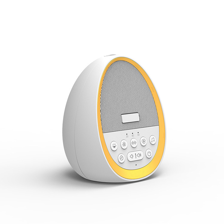 White Noise Sleep Machine med 7 åndbare LED-lys